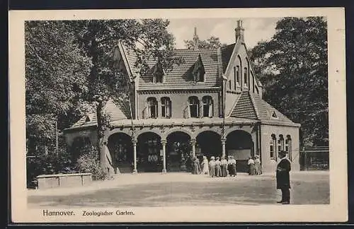 AK Hannover, Zoologischer Garten, Eingang