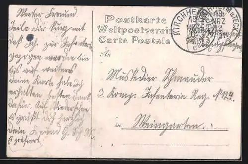 AK Bei der Musterung, Soldatenportraits: Garde, Infanterie, Kurassier, Dragoner etc.