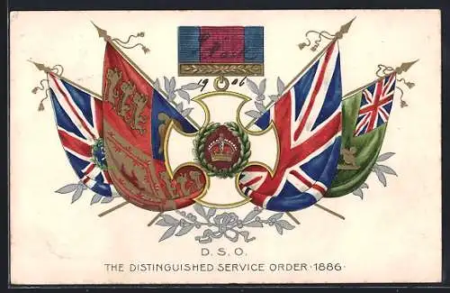 AK The Distinguished Service Order 1886 D.O.S.