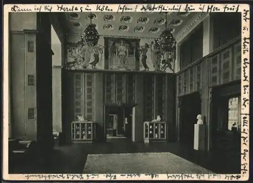 AK Hannover, Leibniz-Keks-Fabrik, Saal, Podbielskistrasse