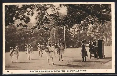 AK Bourneville Wirks, Rhythmic Dancing by Employees, Rhytmischer Tanz