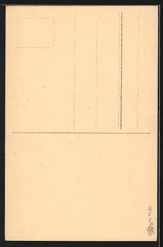 Künstler-AK Kallista: Worms, Stadtmauer mit Lutherpförtchen, 400. Reformations-Jubiläum, 1517-1917