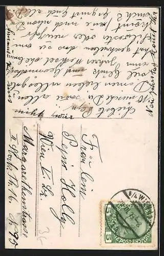 AK Kind als Schornsteinfeger auf Skiern