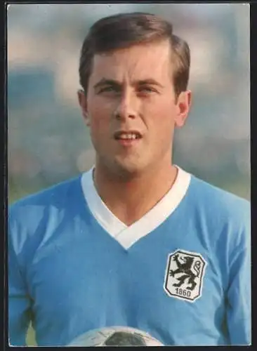 AK Aral-Sammelalben, Fussballspieler Alfred Heiss, 1860 München