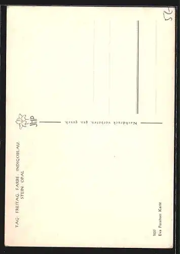 AK Sternzeichen Waage, Sanguiniker, Element Luft, Regent Venus, Vielleicht flüchtig, doch charmant, Schönheitsliebend...