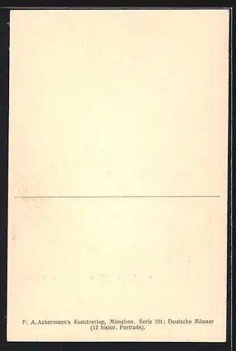 AK Freischarenführer Adolf von Lützow