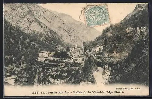 AK Saint-Jean-la-Rivière, Vallée de la Vésubie dans les Alpes-Maritimes
