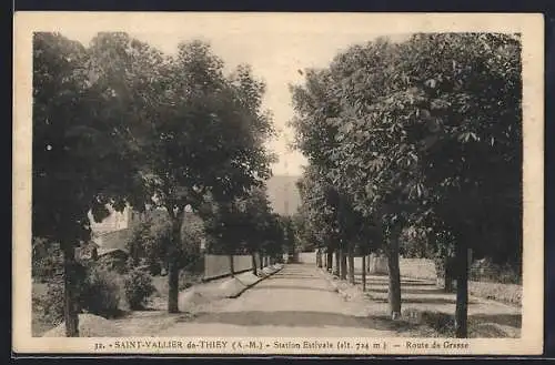 AK Saint-Vallier-de-Thiey, Station Estivale sur la route de Grasse