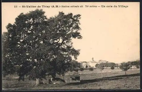 AK St-Vallier de Thiey, Un coin du village