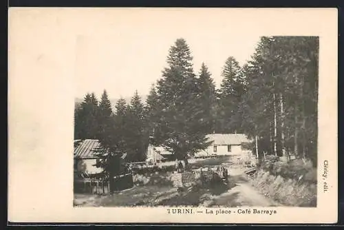 AK Turini, La place, Café Baraya