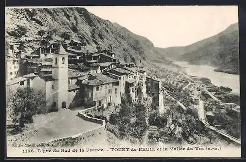 AK Touët-de-Beuil, Ligne du Sud et la Vallée du Var