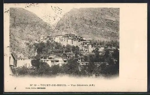 AK Touët-de-Beuil, Vue Générale