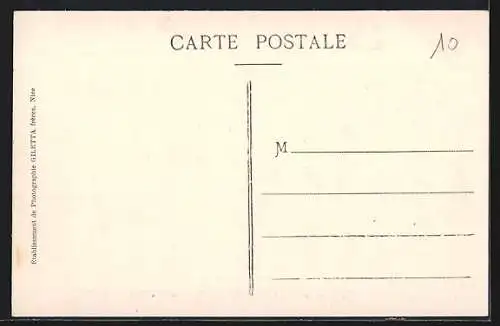 AK Touët-de-Beuil, Ligne du Sud de la France, vue générale