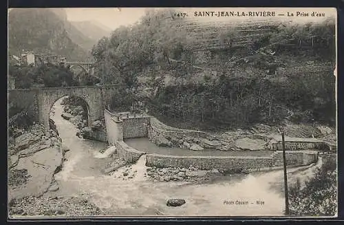 AK Saint-Jean-la-Rivière, La Prise d`eau
