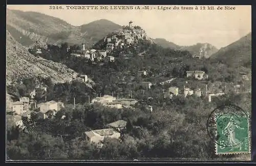 AK Tourette de Levens, Vue Générale