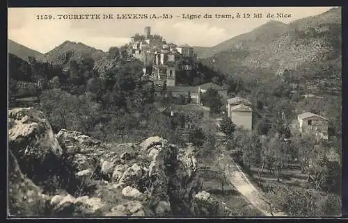 AK Tourette-de-Levens, Vue Générale