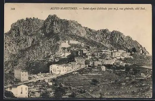 AK Saint-Agnès, Vue générale