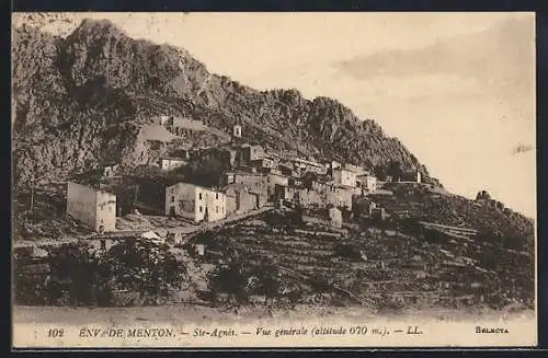AK Sainte-Agnès, Vue générale