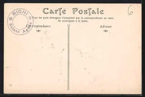 AK Saint-Agnès, Vue générale, côté Sud