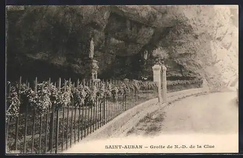 AK Saint-Auban, Grotte de N.-D. de la Clue