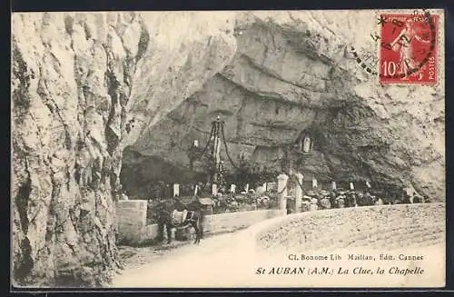 AK Saint-Auban, La Clue, la Chapelle