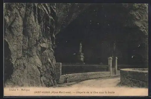 AK Saint-Auban, Chapelle de la Clue sous la Grotte