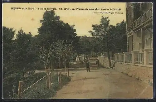 AK Thorenc, Une promenade sous pins, Avenue du Marché