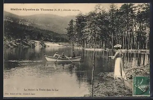 AK Thorenc, La Pêche à la Truite dans le Lac