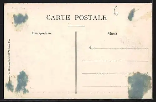 AK Saorge, Vue prise de la Chapelle St-Roch, Vallée de la Roya