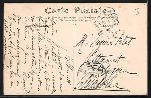 AK Saorge, Vue prise de la Chapelle Saint-Roch dans les Alpes-Maritimes