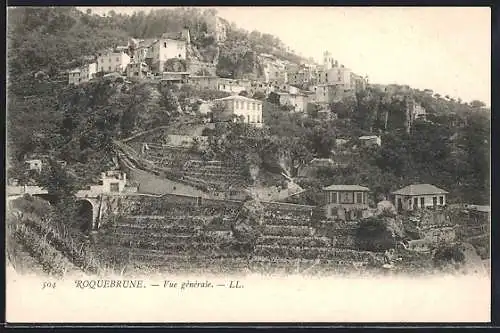 AK Roquebrune, Vue générale