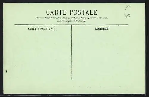 AK Saint-Cassien, Vue générale avec pont en pierre et paysage montagneux en arrière-plan