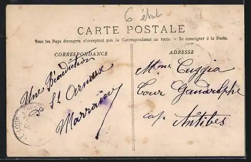 AK Gorges du Loup, Vue des bâtiments à St Arnoux sur la ligne du Sud