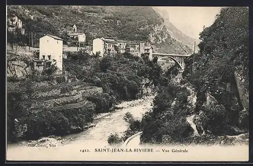 AK Saint-Jean-la-Rivière, Vue Générale