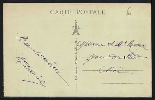 AK Le Rouret, Quartier des Roux, L`Ancien Château