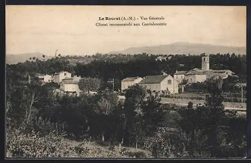 AK Le Rouret, Vue générale recommandée pour convalescents