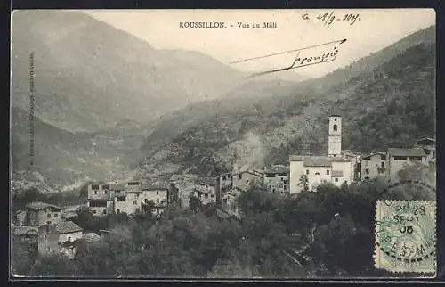 AK Roussillon, Vue du Midi