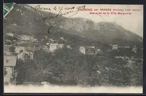 AK Thorenc, Vue prise de la Villa Marguerite