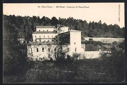 AK Saint-Paul, Couvent de Passe-Prest entouré de forêt