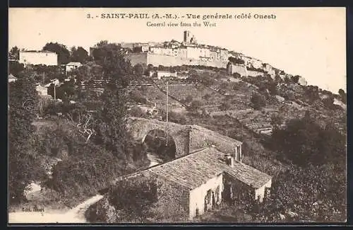 AK Saint-Paul, Vue générale (côté Ouest)