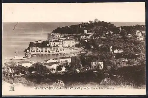 AK Saint-Jean-Cap-Ferrat, Le Port et Saint-Hospice