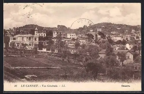 AK Le Cannet, Vue générale