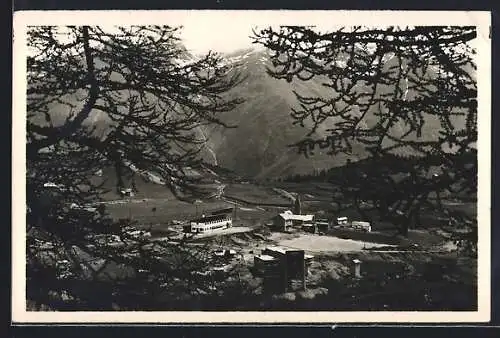 AK Aurons, Vue d`ensemble des montagnes et paysages alpins