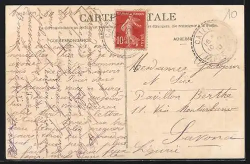 AK Andon, Vue générale à 1200m avec montagne en arrière-plan