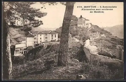 AK Menton, L`Annonciade (Excursion aux environs de Menton)