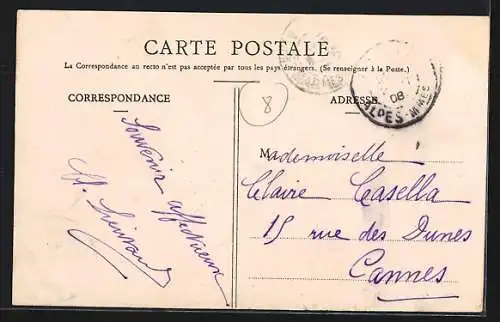 AK Vallauris, Vue générale