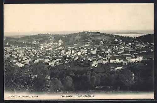 AK Vallauris, Vue générale
