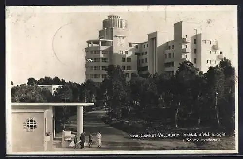 AK Cannet-Vallauris, Institut d`Actinologie (Souzy architecte)