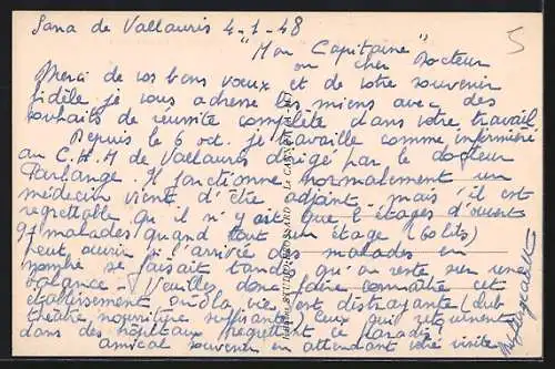 AK Le Cannet-Vallauris, Institut d`Aériologie avec vue sur le bâtiment principal et la forêt environnante