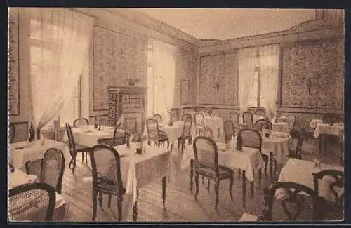 AK Thorenc, La Salle à Manger de l`Hôtel-Restaurant de la Bécassière